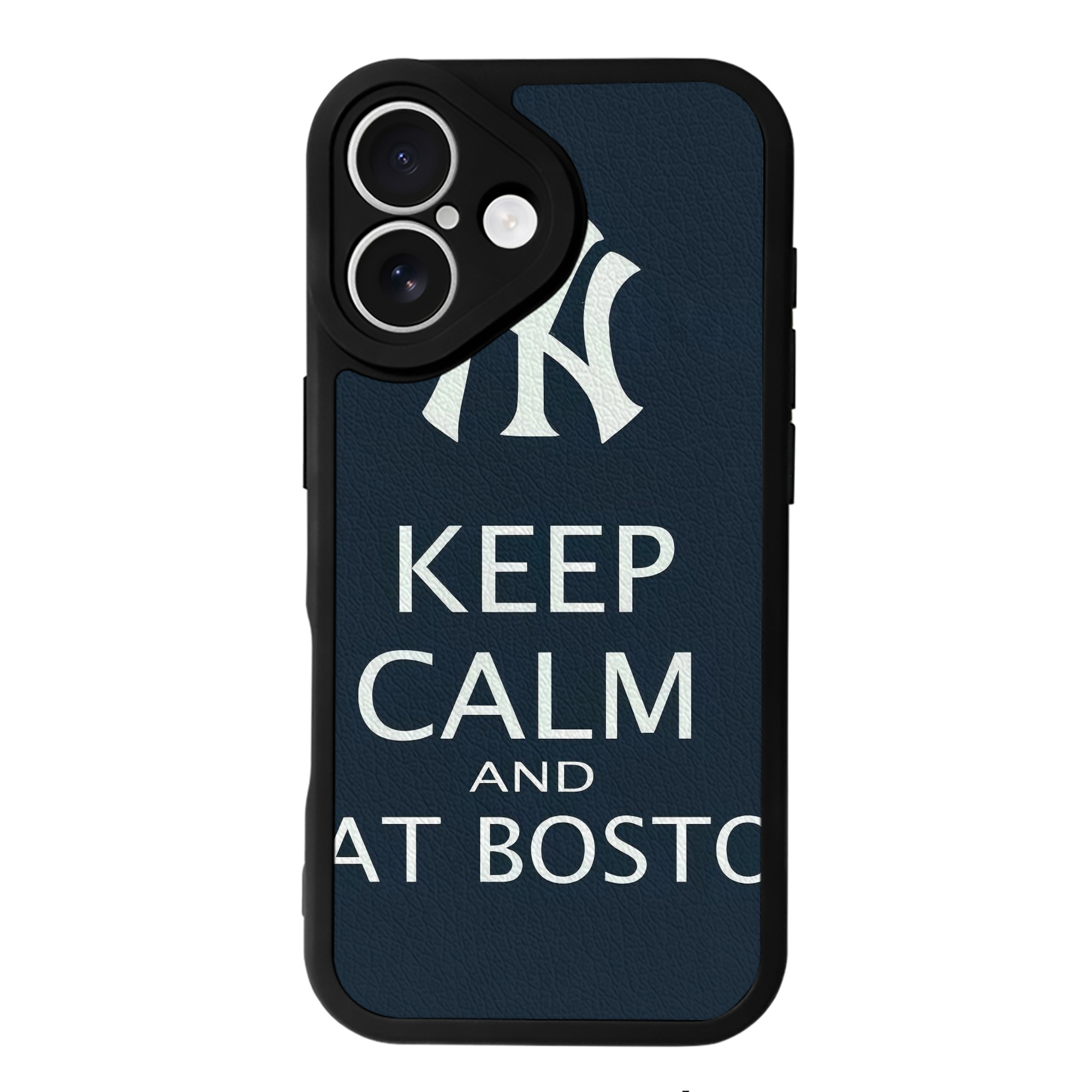 New York Yankees 136 IPhone 16 Silicone Leather Case – UV Print, Lambskin Texture – Perfect Fit, Wireless Charging Compatible, Scratch Resistant, Precise Cutouts – Stylish Protection For IPhone 16